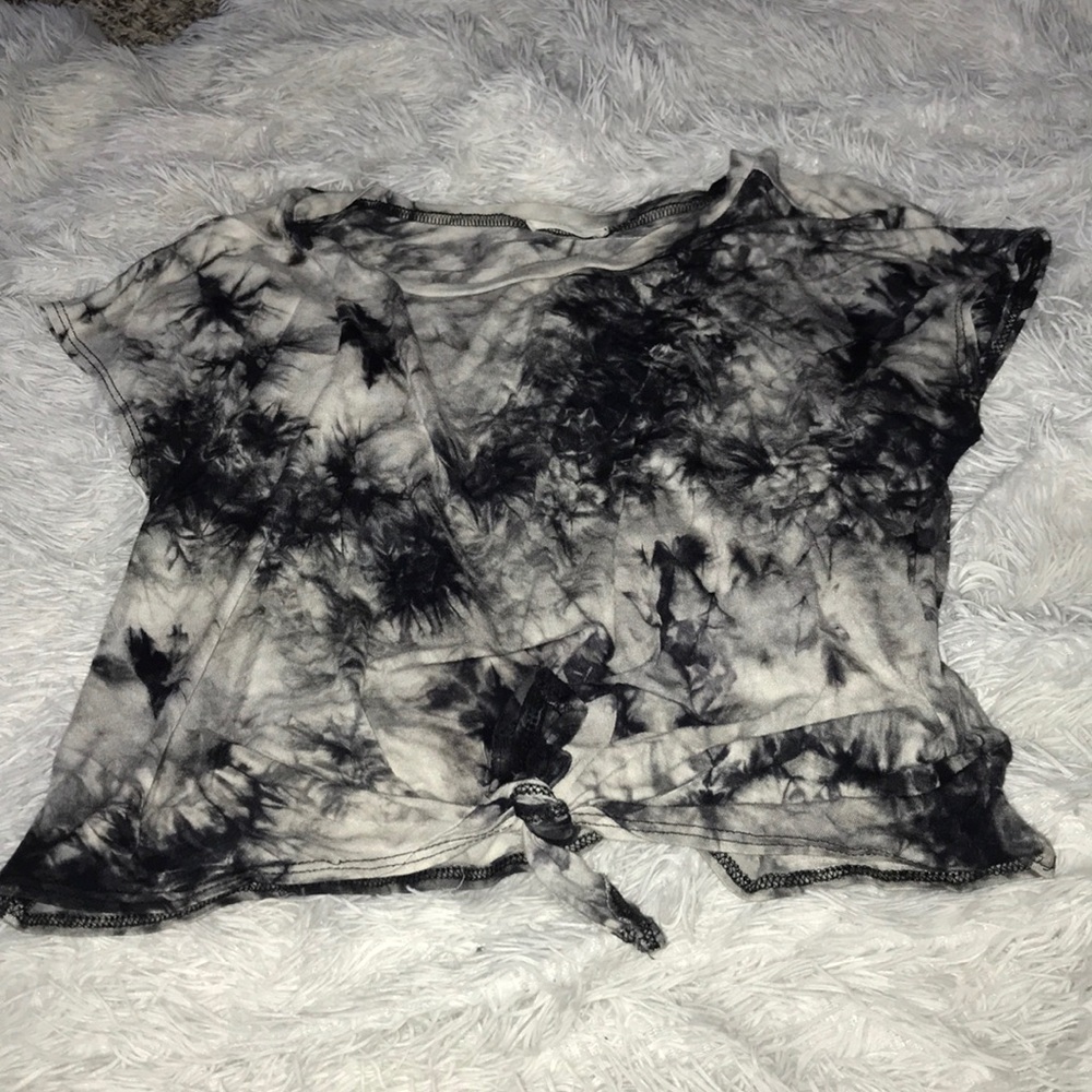 Tie dye crop top